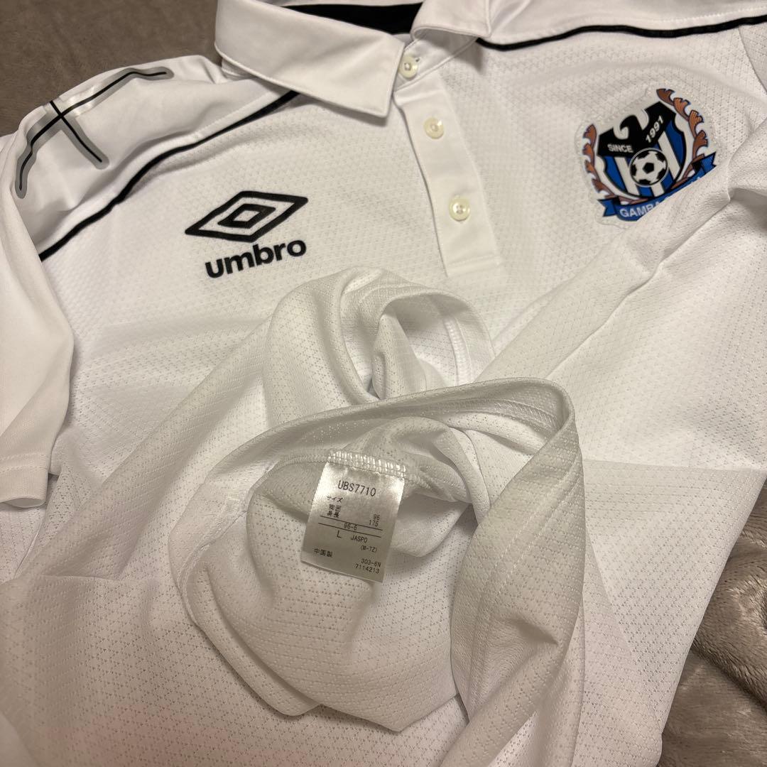 ガンバ大阪　Umbro ホワイトTシャツ・ポロシャツセット