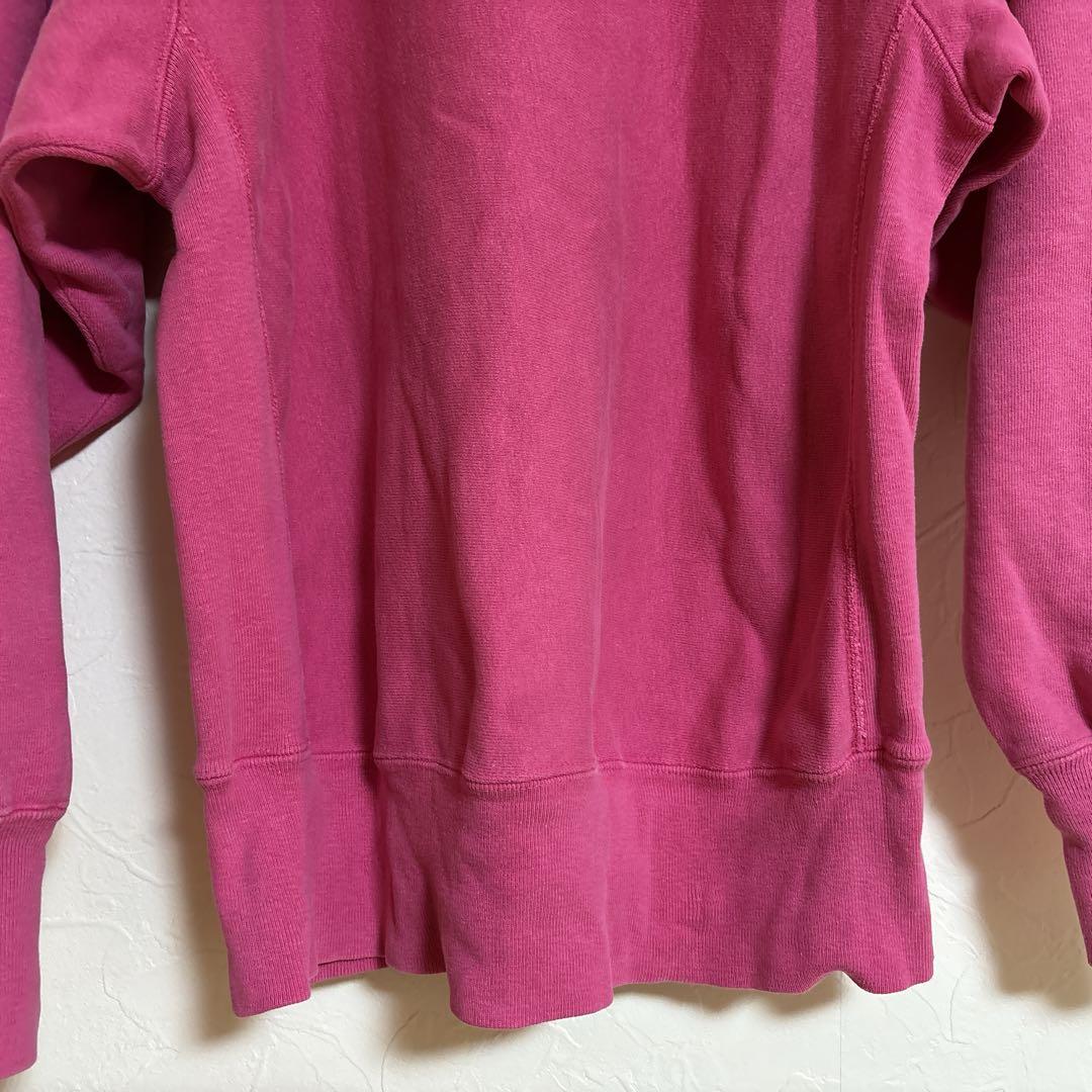 チャンピオン　リバースウィーブ　USA ピンク　Lサイズ　レアカラー