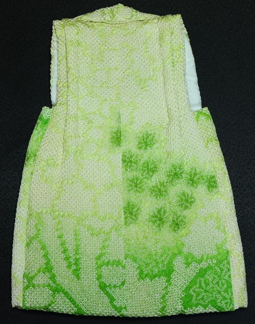 新品 七五三 男児 3歳 正絹 被布コート 正絹 本絞り