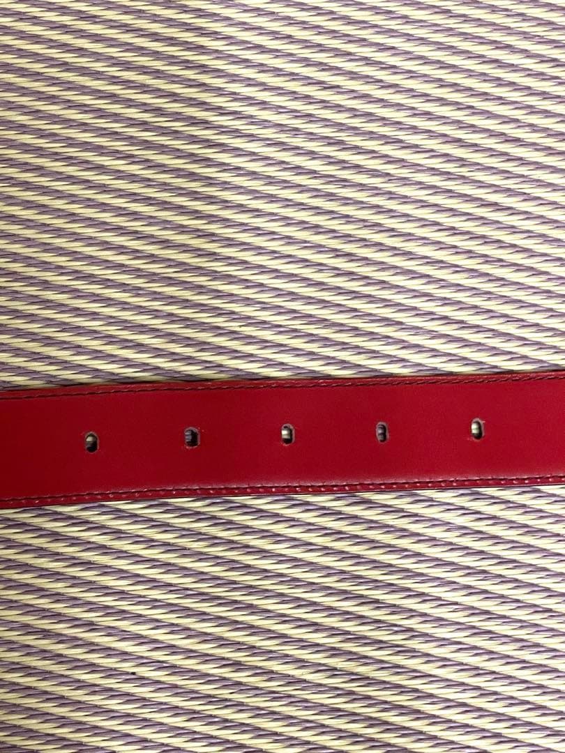 美品✨【Louis Vuitton 】ベルト　エピ　レッド