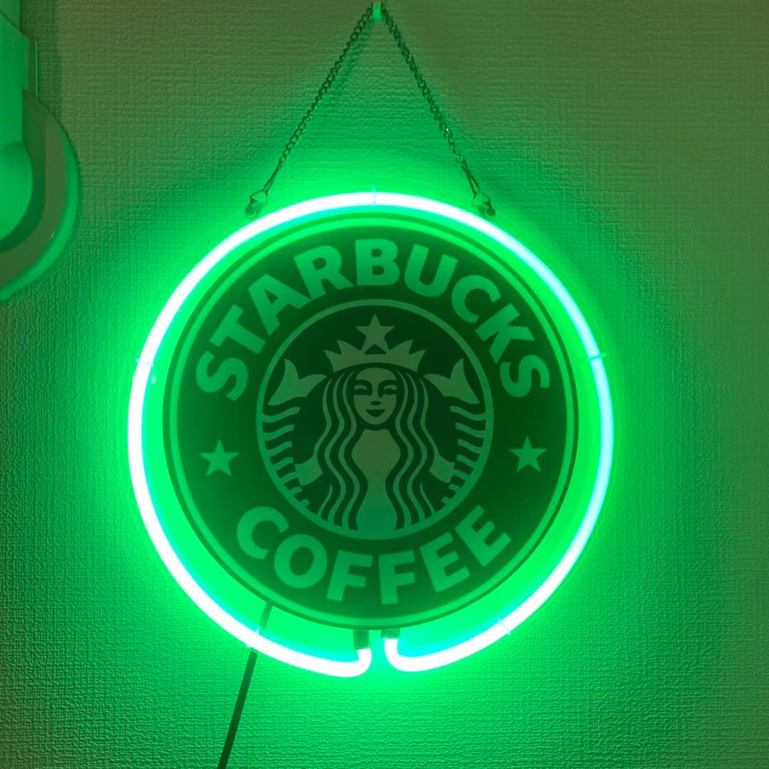 【非売品】スタバ スターバックス 電飾看板 ネオンライト