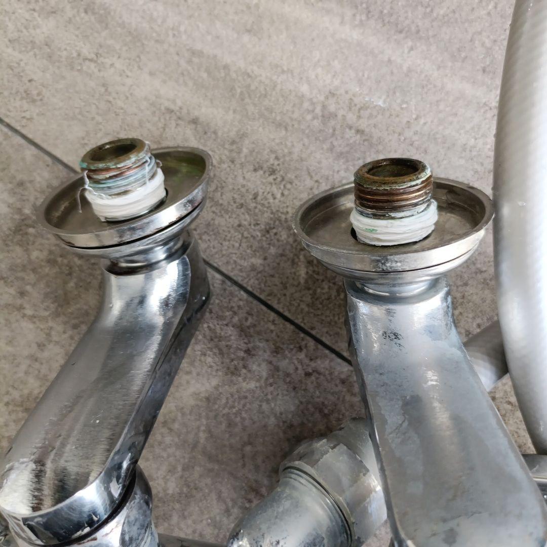 TOTO混合水栓 可調節 TMGG40E クロムメッキ シャワーヘッド