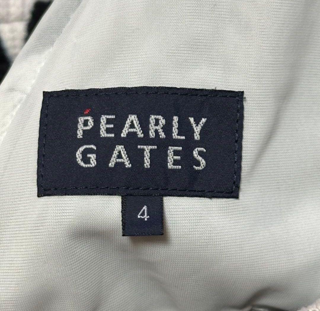 ⛳️パーリーゲイツ4⛳️ 中綿ニットパンツ ネイビー×白 星柄