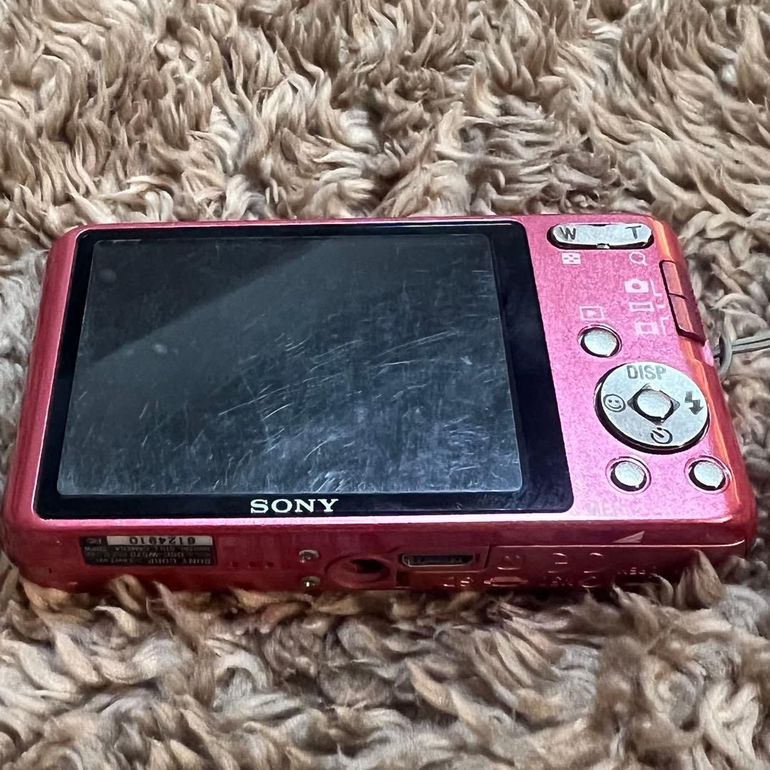 今週末まで【動作確認済】SONY Cyber-shot DSC-W570 ピンク
