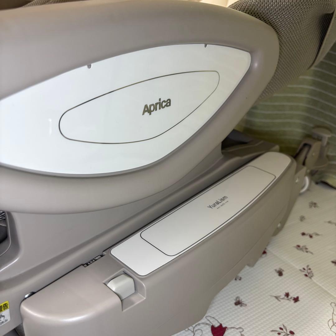 【美品】Aprica ユラリズム オートプレミアム ハイローチェア ムーンロック