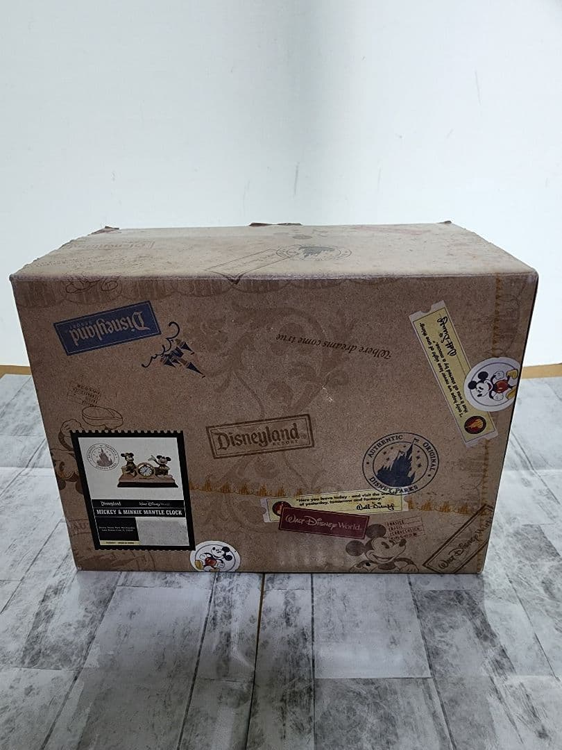 Disneyland ミッキー＆ミニー 置時計