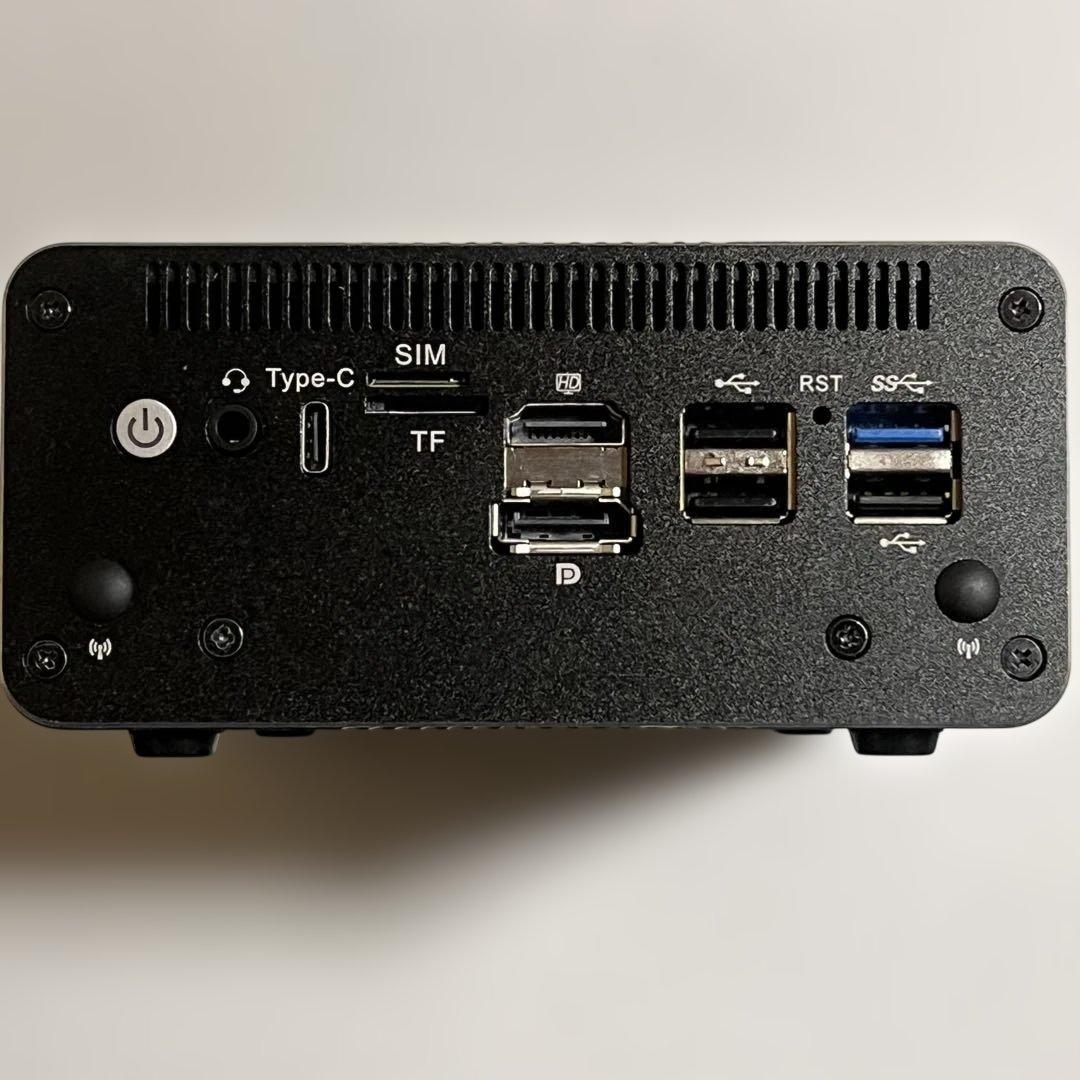 ミニPC Intel N100 2.5G/10G SFP+ NIC搭載ベアボーン