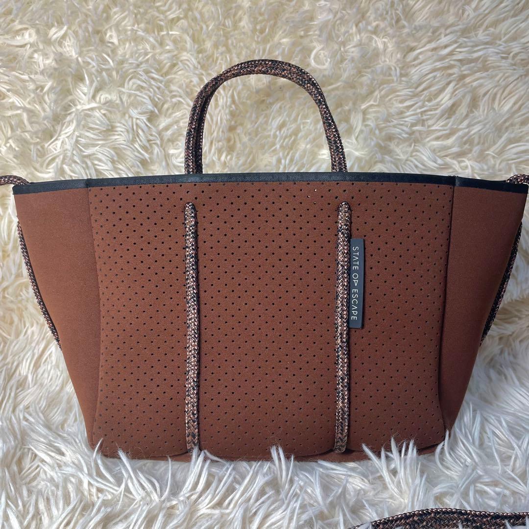 極美品　ステートオブエスケープ　ハンドバッグ　ショルダーバッグ　2way プティ