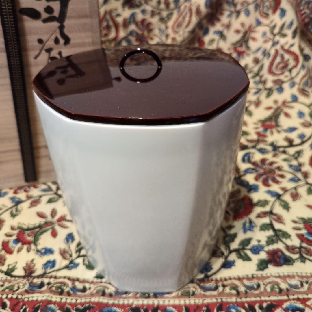 前田昭博　白瓷水指　人間国宝