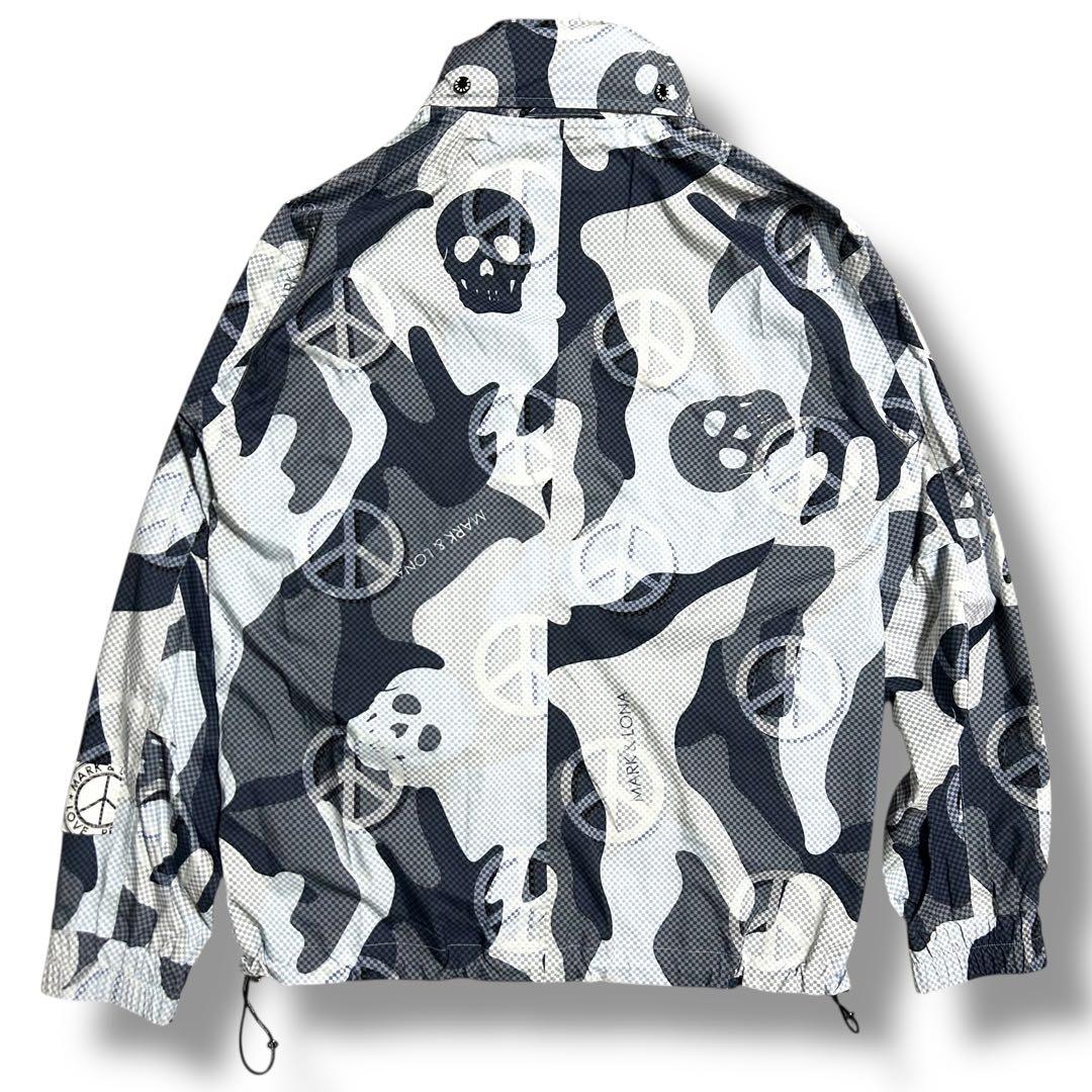 【MARK & LONA】ナイロンジャケット ゴルフ KOMATSU製 L相当