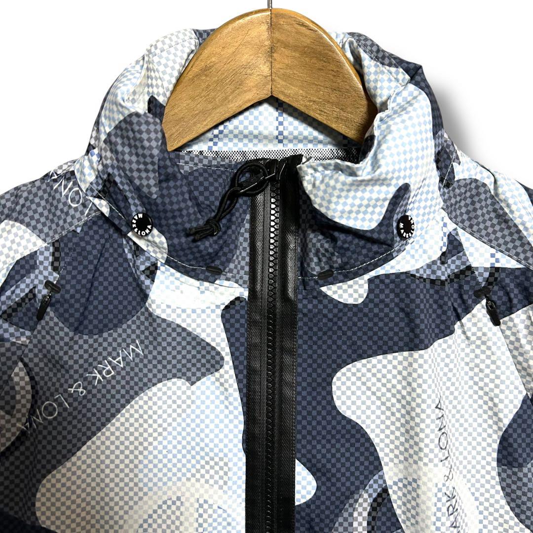 【MARK & LONA】ナイロンジャケット ゴルフ KOMATSU製 L相当