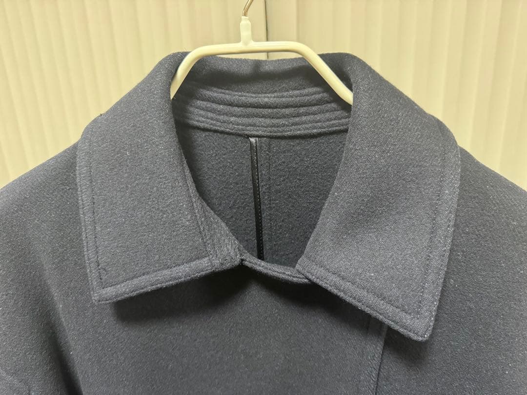 フレームワーク ダブルクロスPコート　ネイビー　M 金ボタン