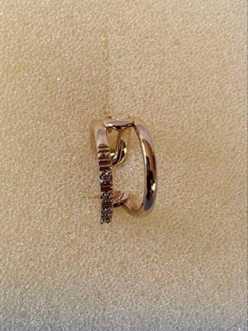 スタージュエリー　イヤーカフ 星モチーフダイヤ入り