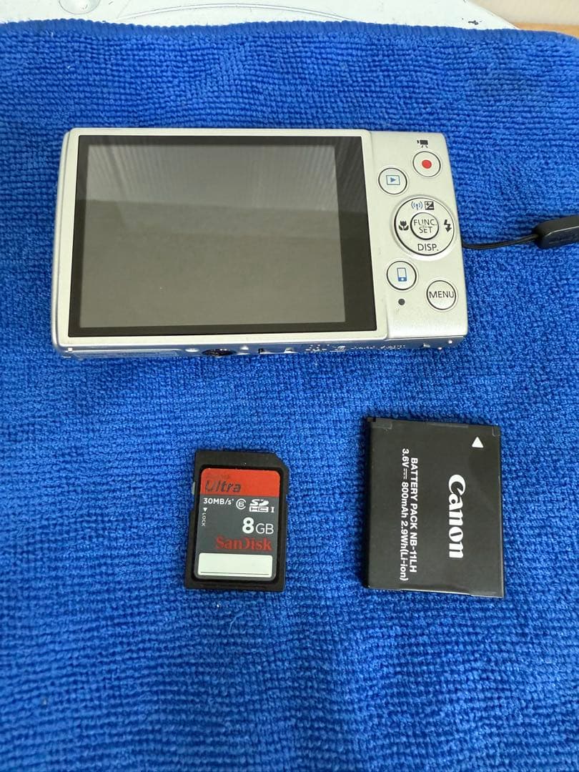 Canon IXY 630 デジタルカメラ シルバー Wi-Fi FULL HD