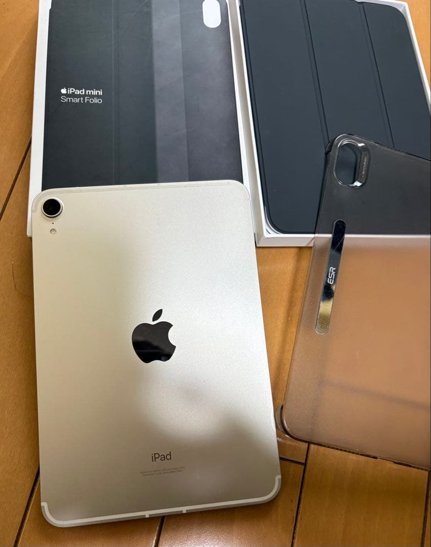 【純正pencil・ケース】iPad mini セルラー スターライト 64GB