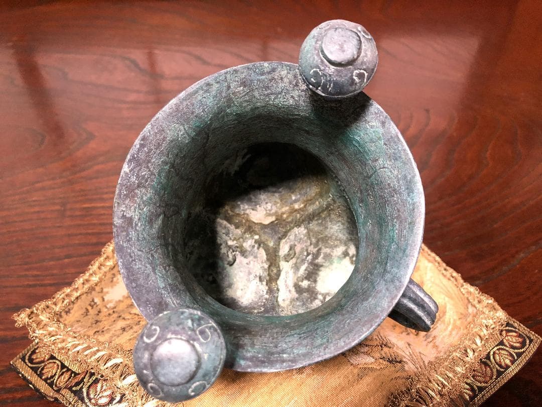 【 中国古代父癸カ＊ 】 中国青銅器　骨董