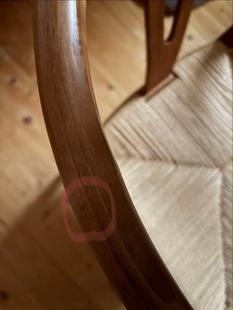 【値下げ】CH24 Yチェア　ウォールナット　オイル仕上