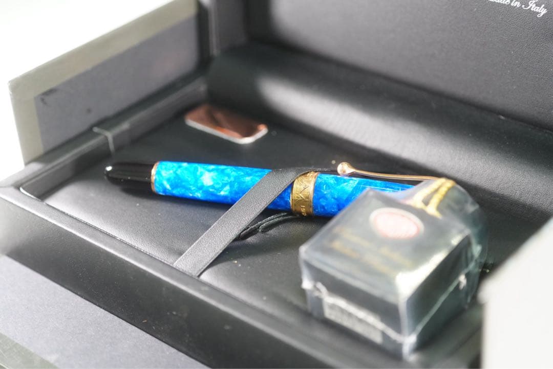 AURORA アウロラ HIMALAYA ヒマラヤ 万年筆 EF 美品