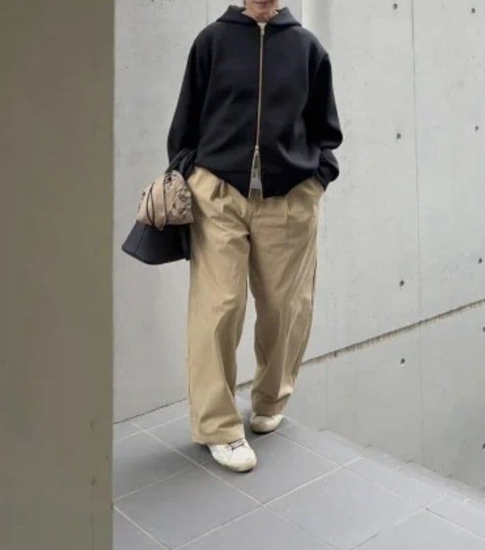 【未使用】エコバッグ付JULYNINE チノパン М ベージュ