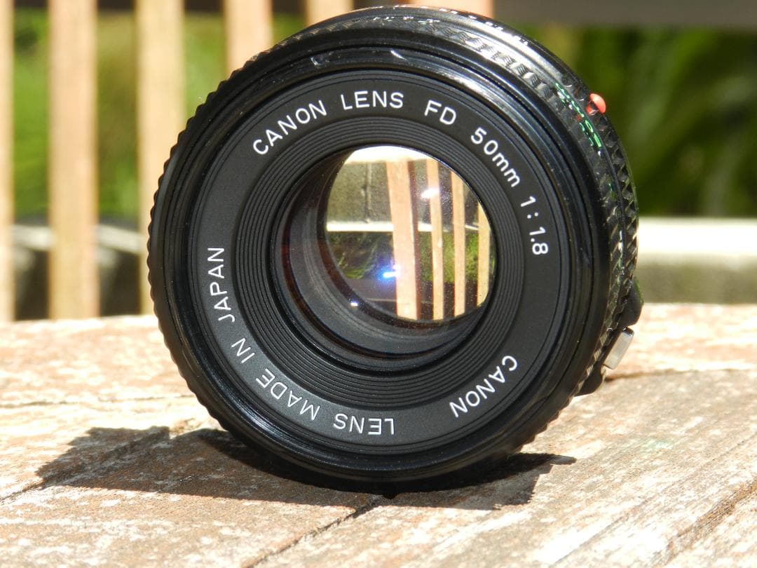 美品　完動品　CANON AV-1 NEW FD 50 1.8