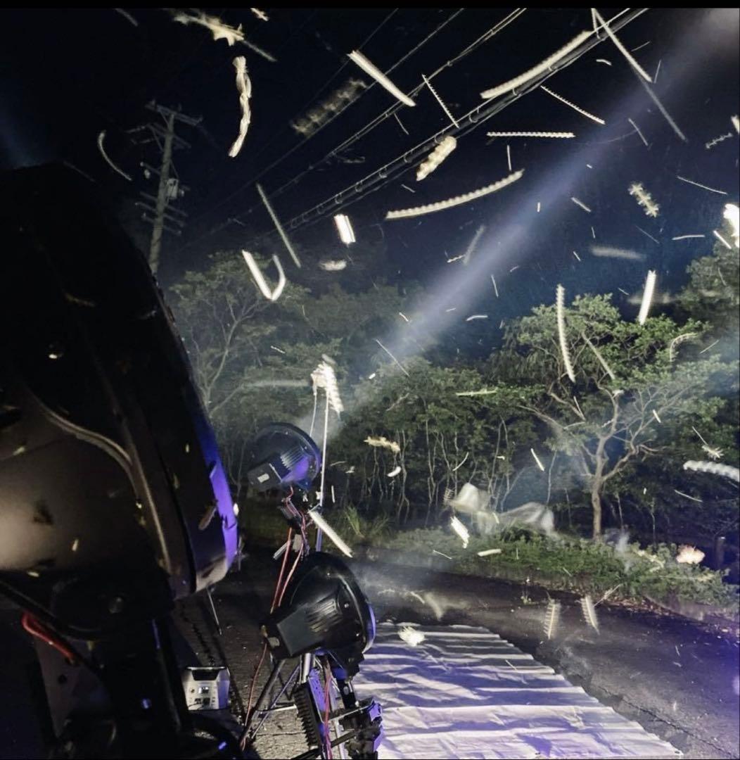 爆光 新品 強力 HID7インチ 117W程度紫外線強化バルブ 灯火採集に！