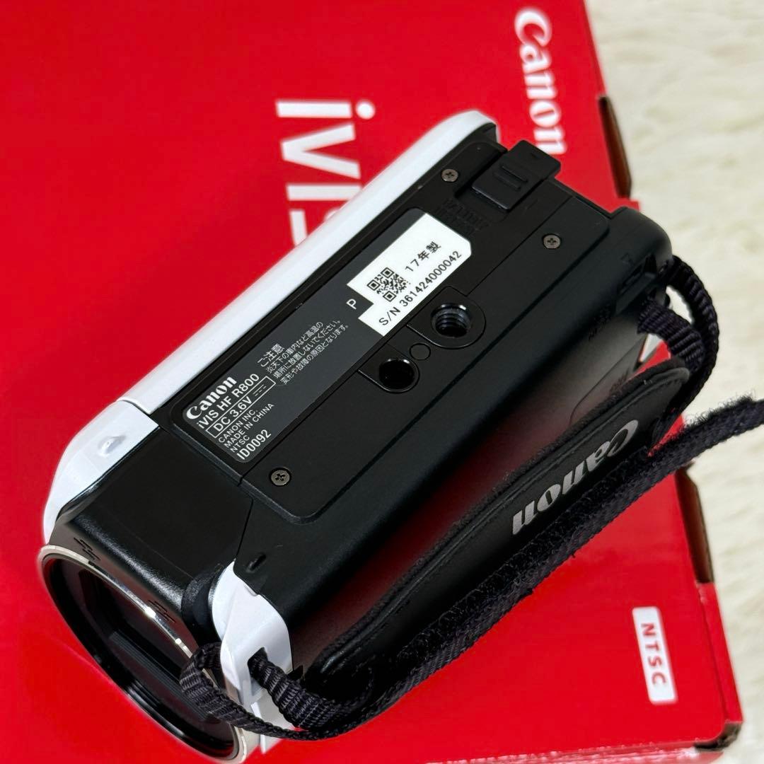 美品⭐️Canon iVIS HFR800 ビデオカメラ 本体