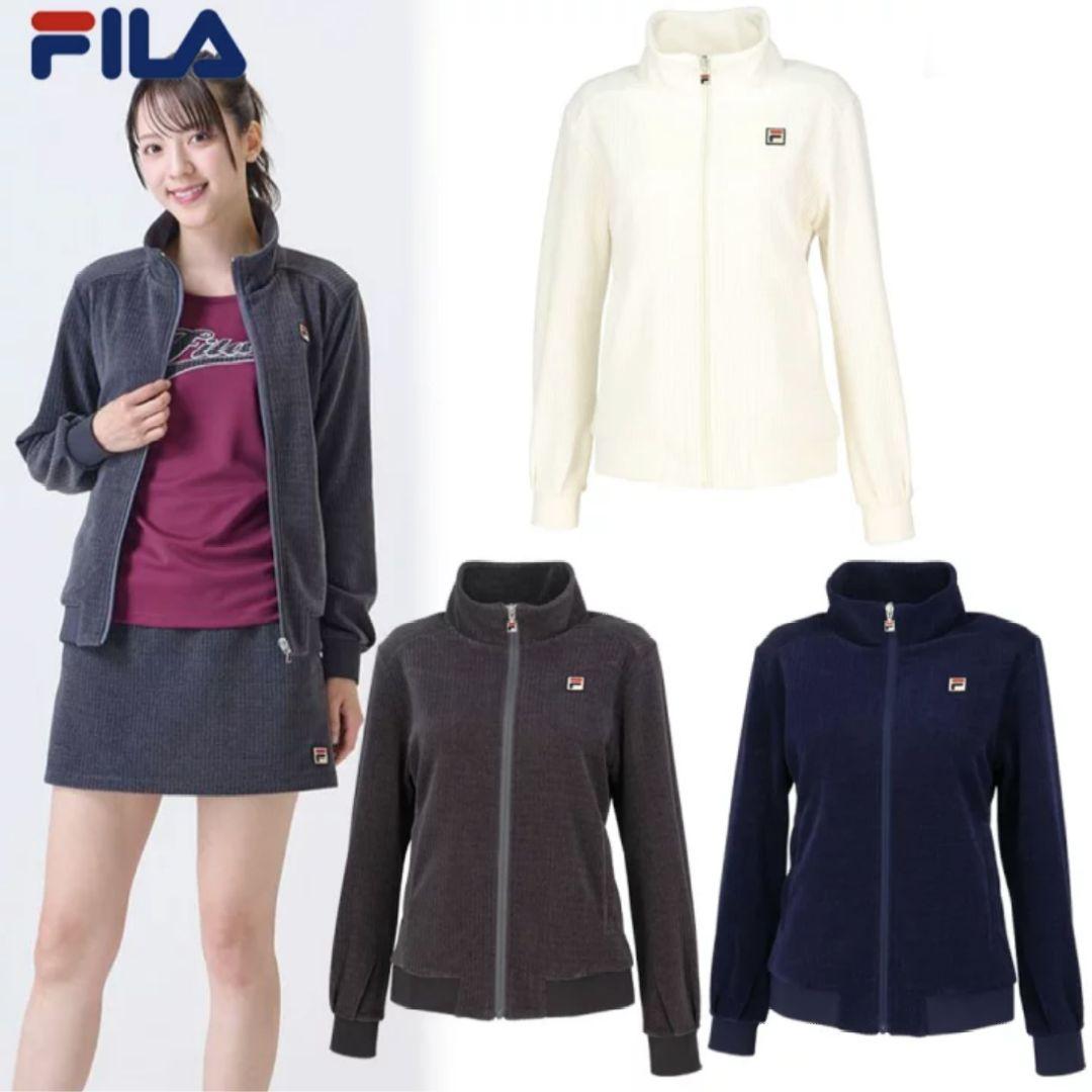 1回着用【フィラ】テニスウェア　モーデュロイニットジャケットXL/プリンス
