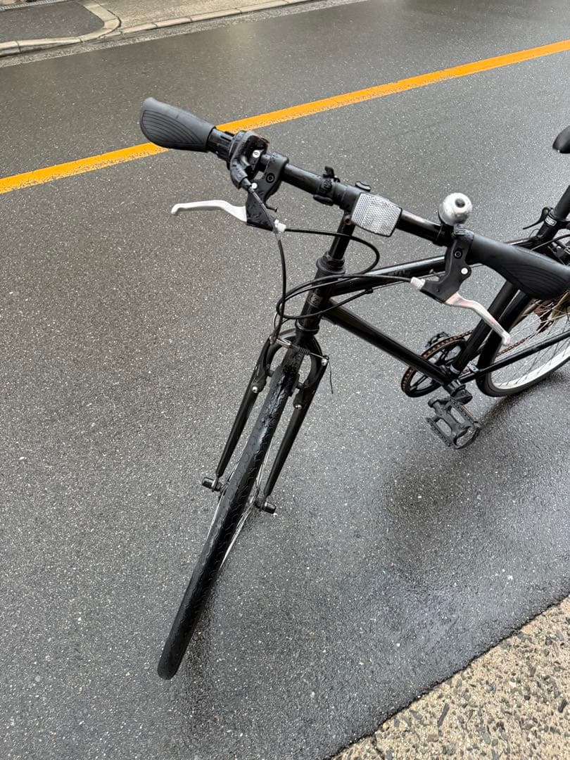 137 自転車 大阪市 【引取り限定】 28インチ 変速付き クロスバイク