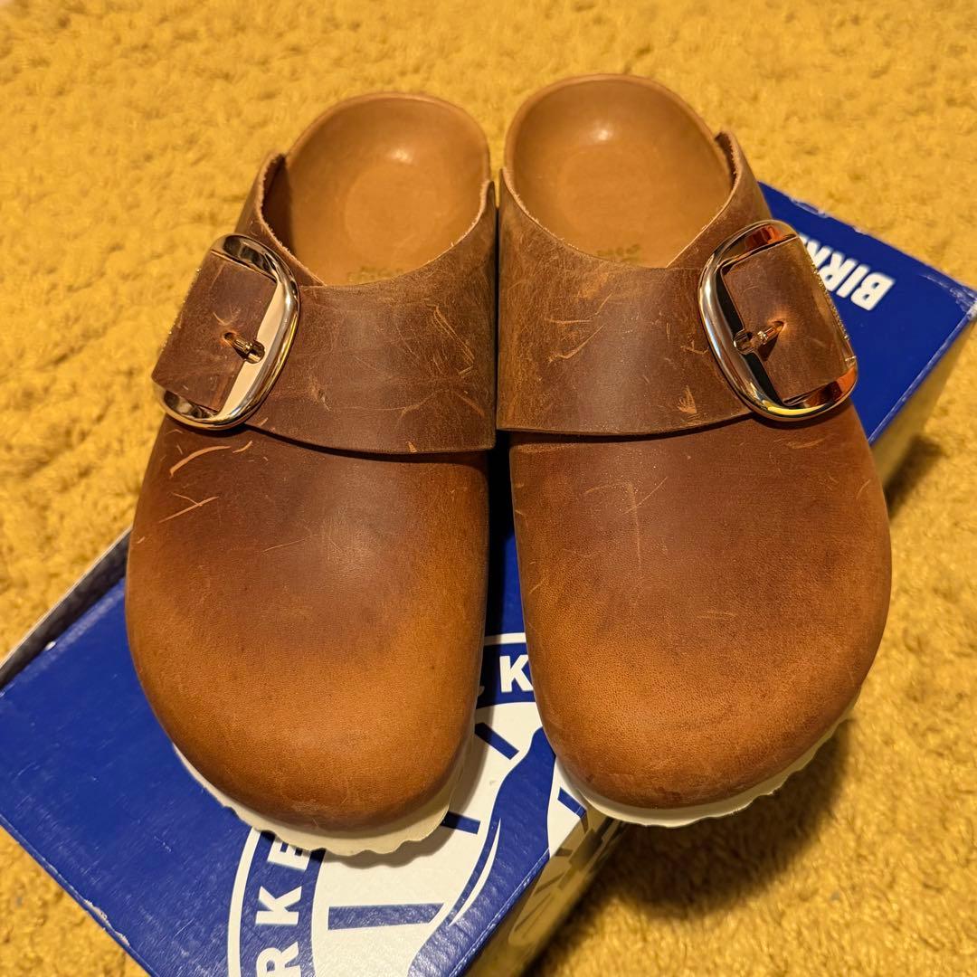 【mamiri】BIRKENSTOCK バーゼル ビッグバックル 36