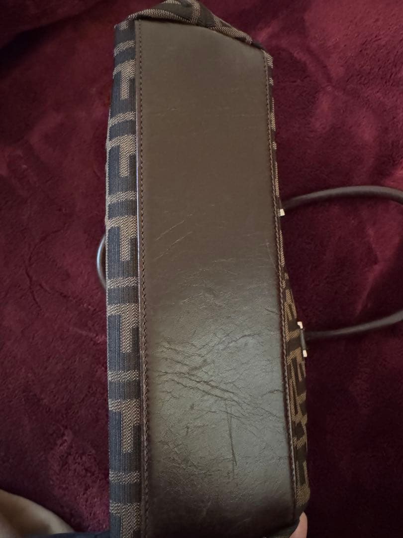 FENDI フェンディ ズッカ柄 ハンドバッグ 美品