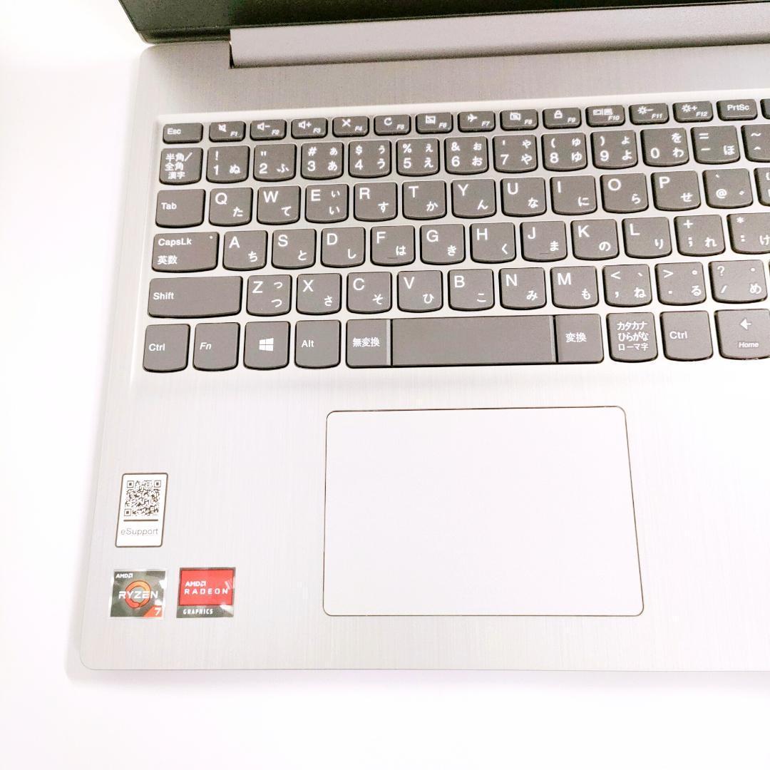 Ryzen7✨️Windows11/SSD/カメラ付きノートパソコン/レノボ