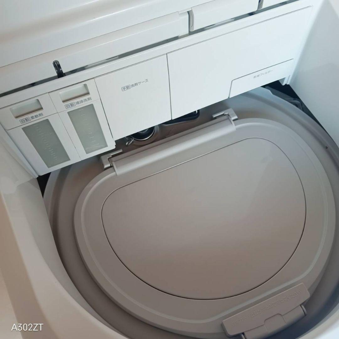 I 164 送料設置無料 Panasonic洗濯機　容量 8㌔ 　乾燥機能搭載