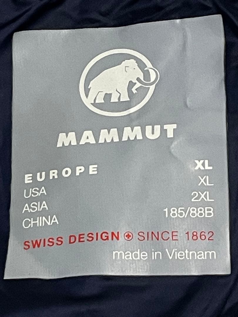 マムートダウンパンツ 蛍光イエロー ✖️ネイビー