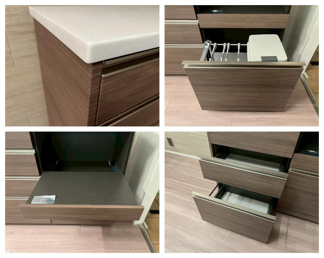 H7917☆展示品☆タカラスタンダード☆食器棚☆レンジボード☆システム収納☆