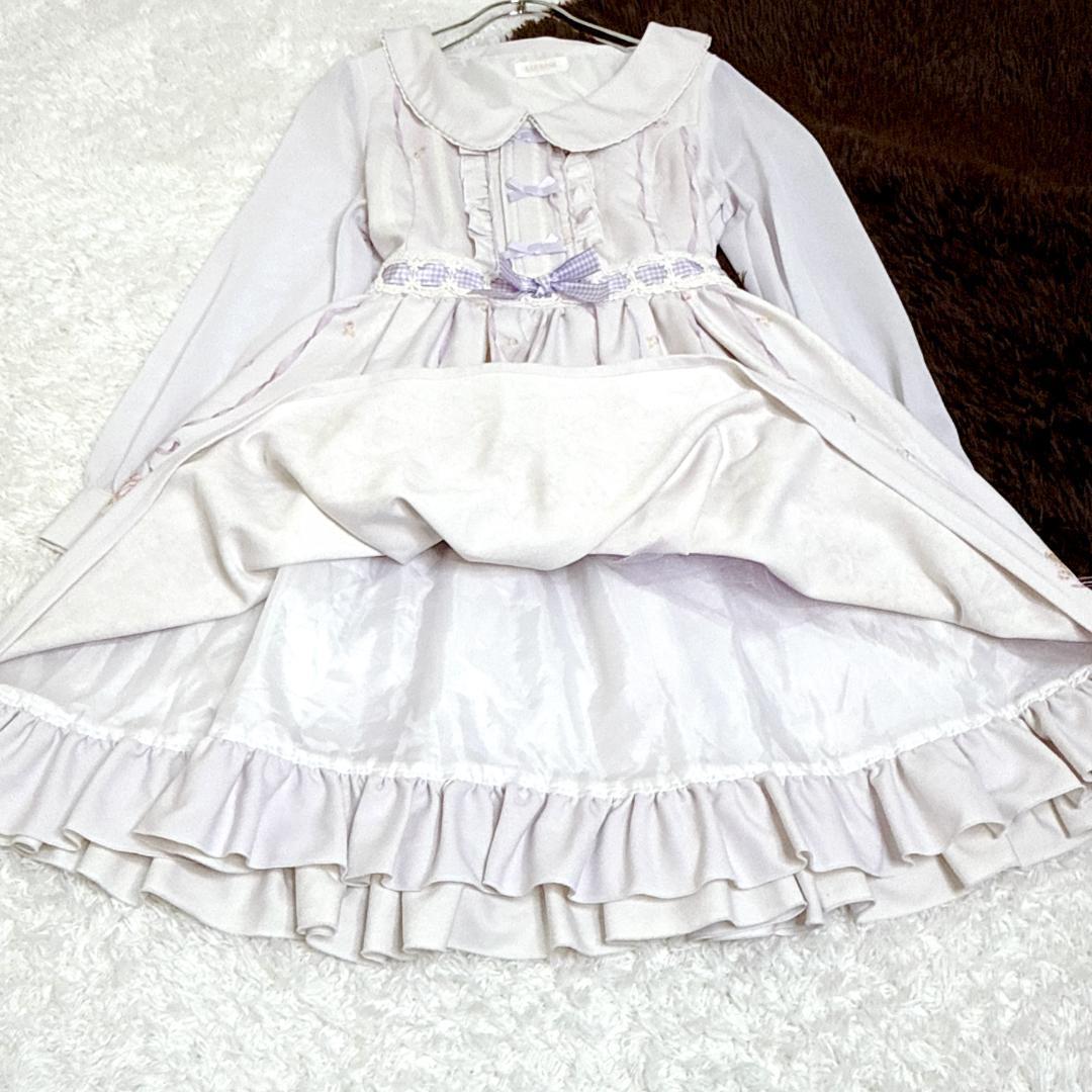 希少✨ LIZ LISA リズリサ クマ ラッピング フラワー ワンピース 熊