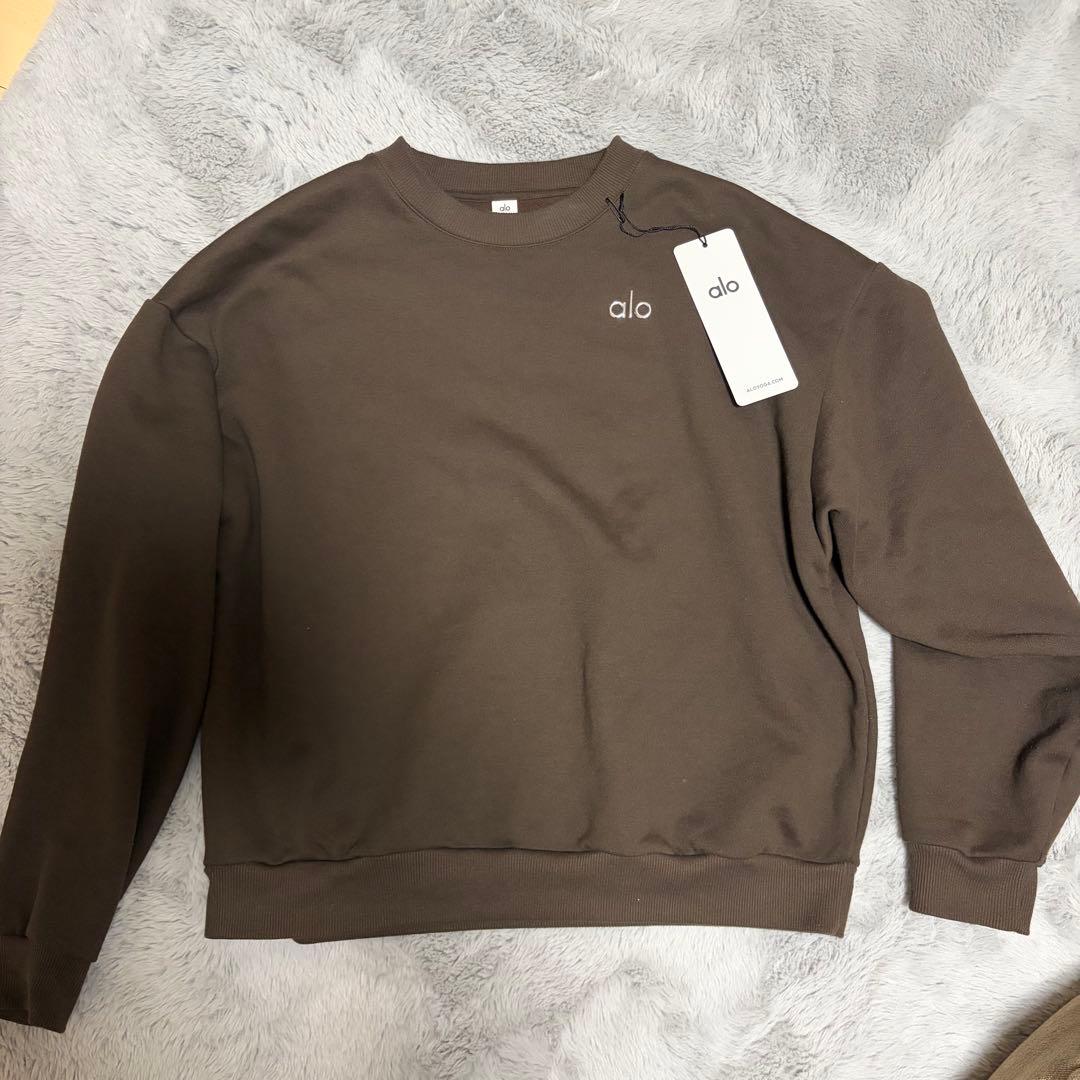 alo クルーネックプルオーバー　Sサイズ