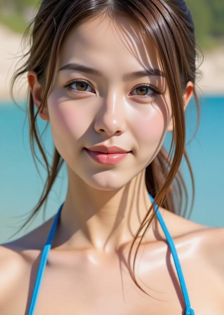 A4ポスター AI美女 グラビア アート 8点セット(A1010-12)