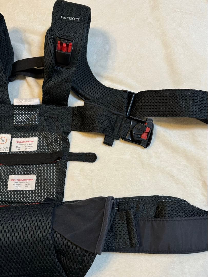 超美品✴︎BABYBJÖRN ベビージョルン 抱っこ紐 ワンカイエア　ブラック