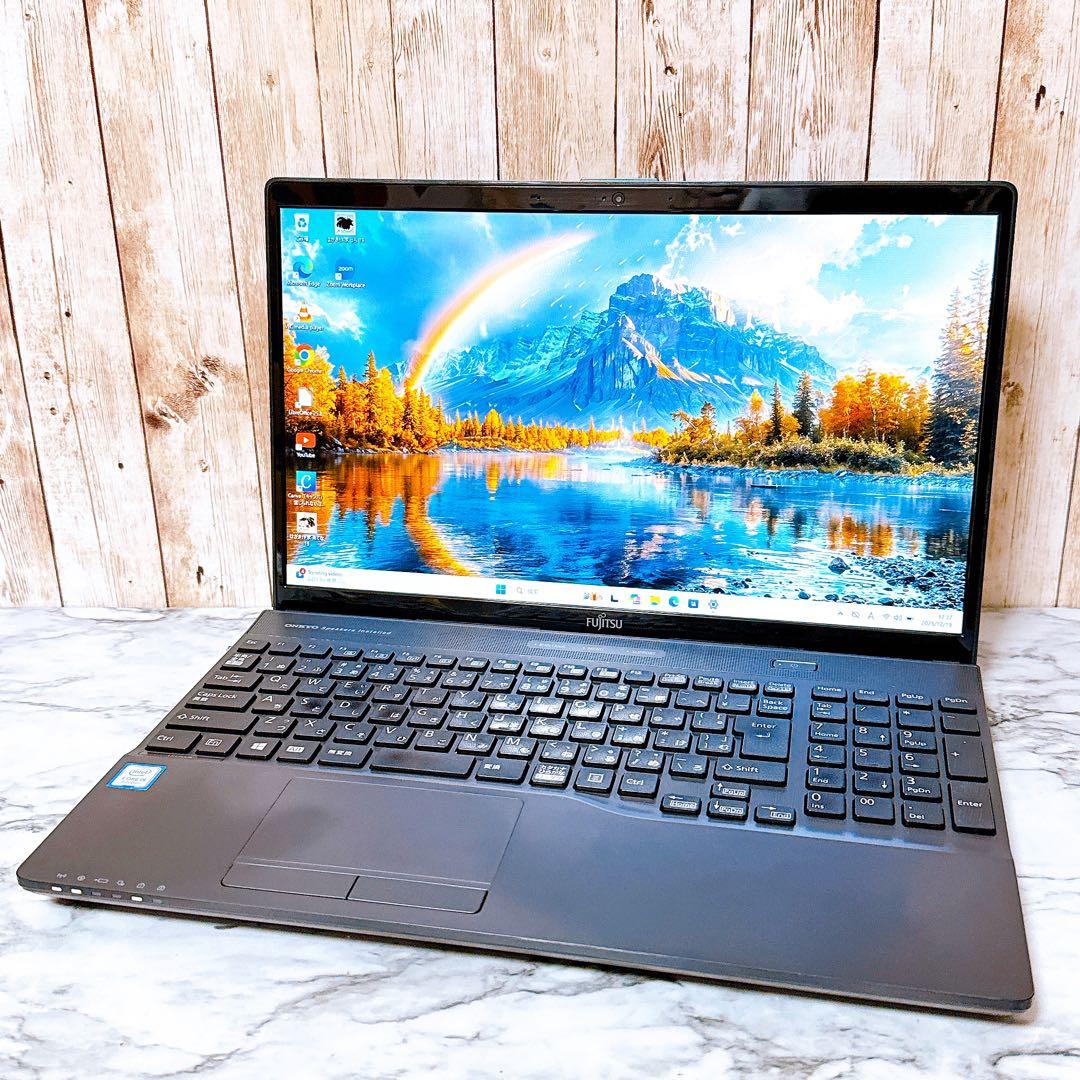 高性能i5＆爆速SSD/メモリ16GB✨カメラ 2019年製 ノートパソコンPC