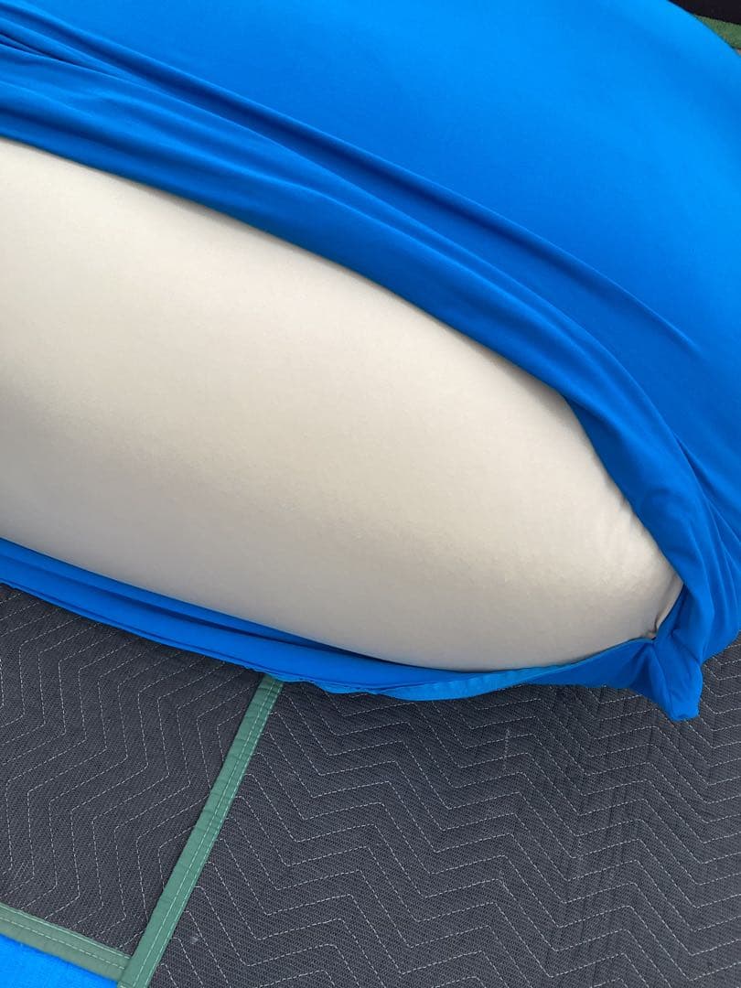 Kamaru　ヨギボー　ダブル　Yogibo　アクアブルー　手渡し値引き