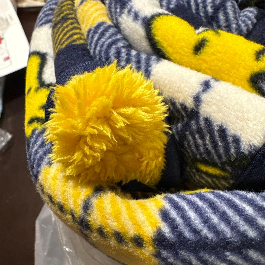 ユニクロ PEANUTS ウッドストック 2WAYブランケット ルームシューズ