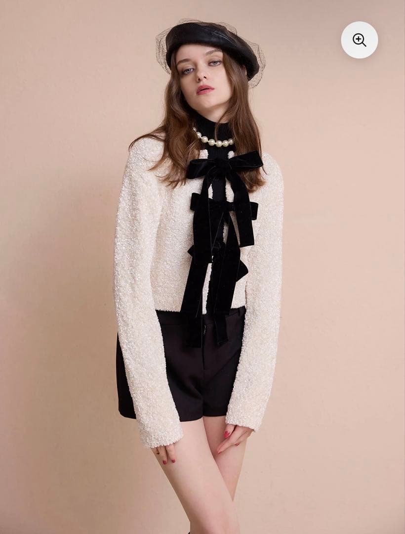 eimy エイミー ニット リボンニット