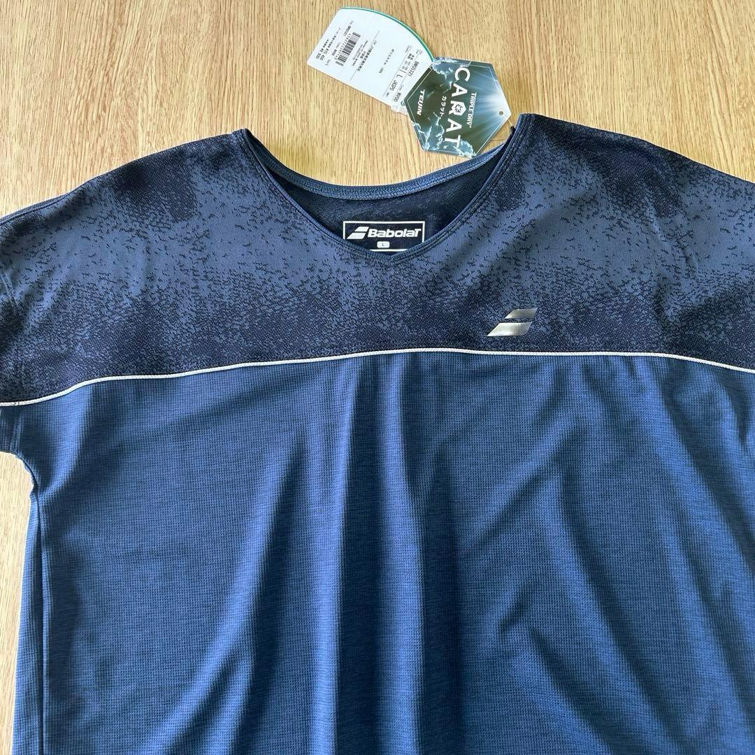 バボラ レディーステニスウエア　ゲームシャツスコートセットアップ　L