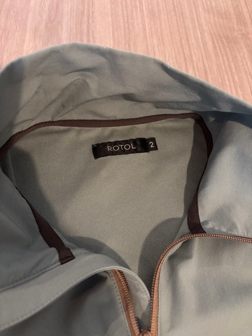 ROTOL ロトル　ナイロンジャケット オリーブ　サイズ2