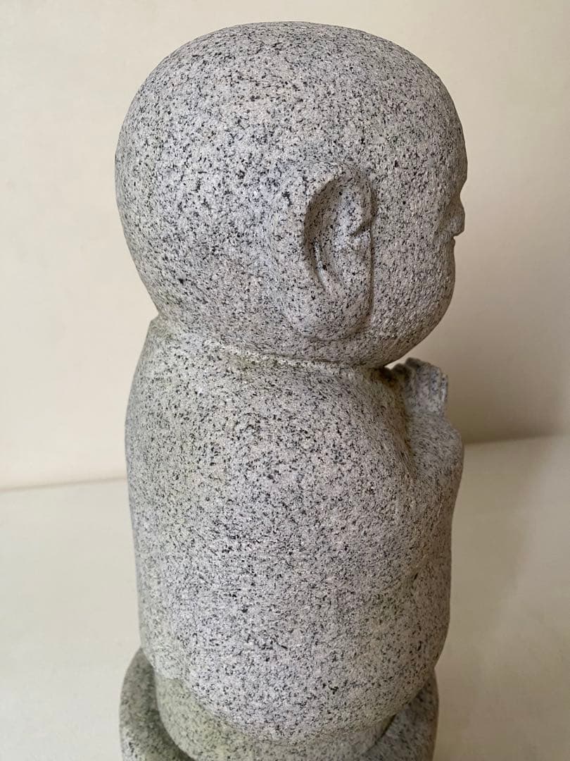 御影石　お地蔵さま　置物