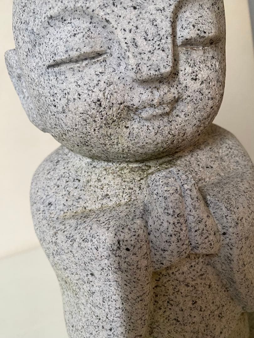 御影石　お地蔵さま　置物