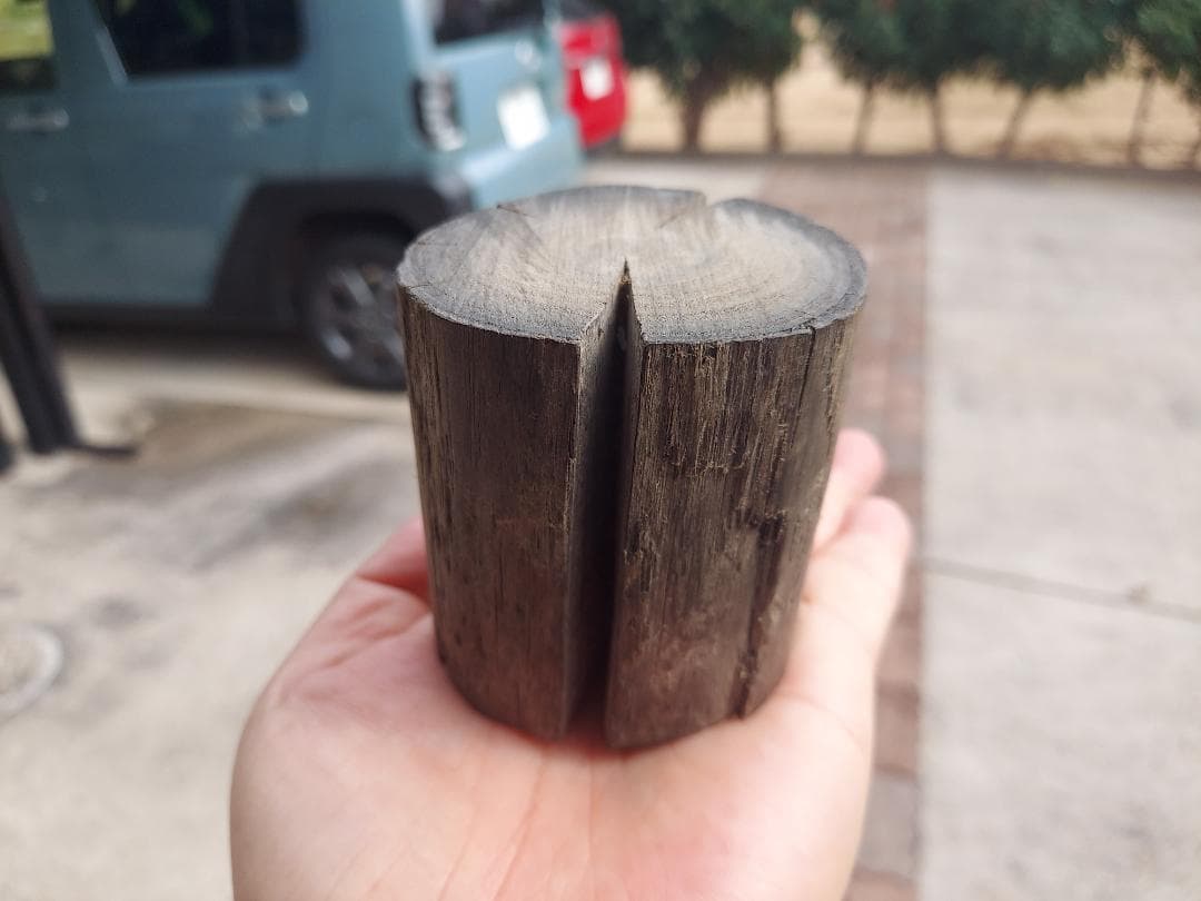 阿武隈川産 埋もれ木（小）　新古今和歌集に詠まれた本物の伝承品