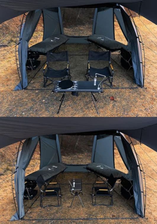 tokyo crafts オグニスドーム キャノピーポール付き