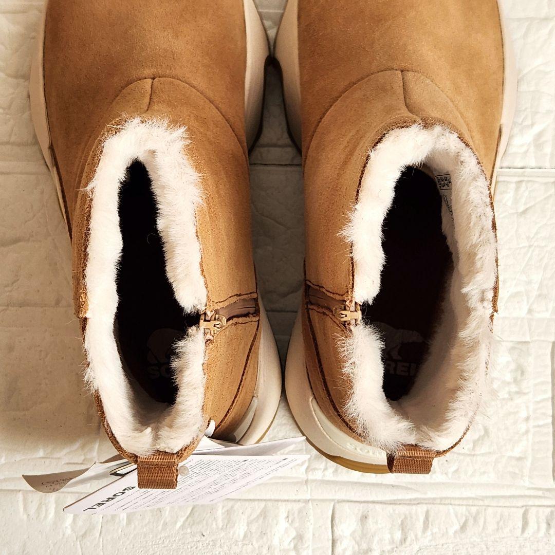 SOREL❣️キネティックインパクト ショートブーツ キャメル 23cm