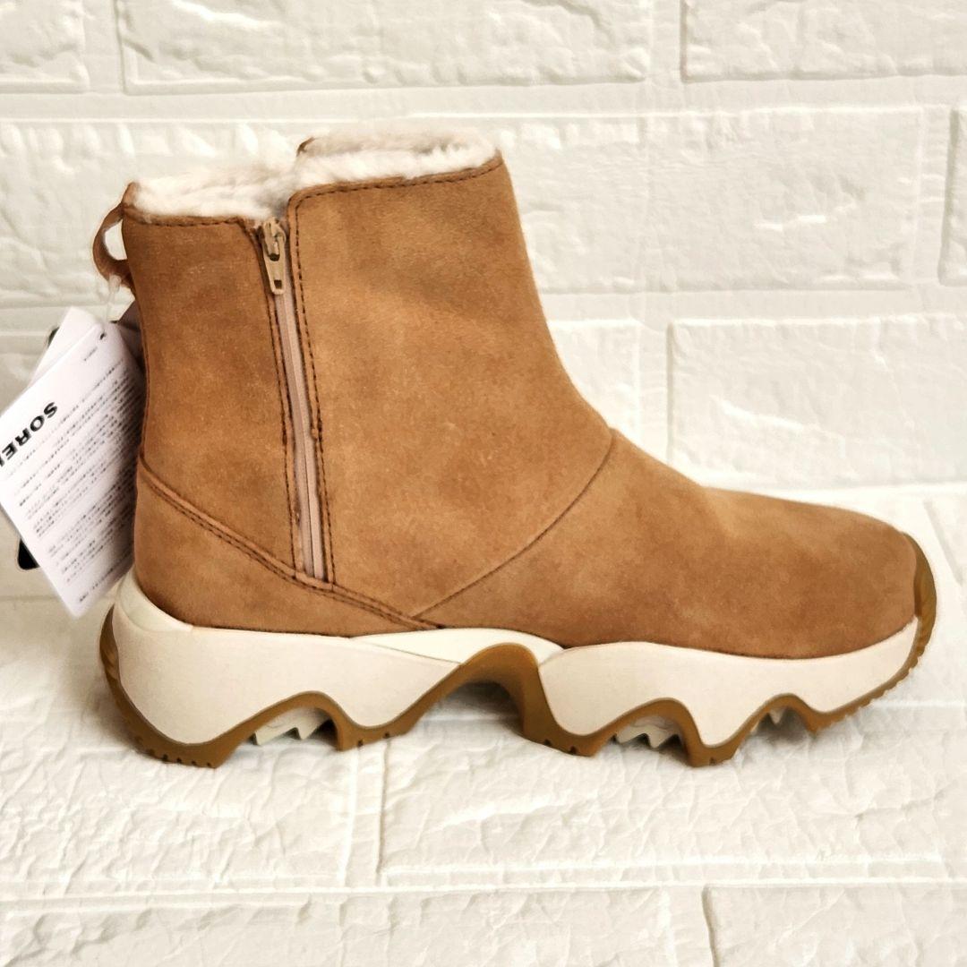 SOREL❣️キネティックインパクト ショートブーツ キャメル 23cm